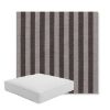Picture of Sail Away Java | Boxed Square Outdoor Seat Cushion - Sunbrella© Fabric
