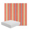 Picture of Saltillo Sedona | Boxed Square Outdoor Seat Cushion - Sunbrella© Fabric