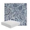 Picture of Sensibility Harbor | Boxed Square Outdoor Seat Cushion - Sunbrella© Fabric