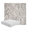 Picture of Sensibility Linen | Boxed Square Outdoor Seat Cushion - Sunbrella© Fabric