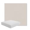 Picture of Shelter White | Boxed Square Outdoor Seat Cushion - Sunbrella© Fabric