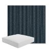 Picture of Solo Indigo | Boxed Square Outdoor Seat Cushion - Sunbrella© Fabric