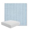Picture of Solo Ocean | Boxed Square Outdoor Seat Cushion - Sunbrella© Fabric