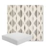 Picture of Spinner Diamond Onyx | Boxed Square Outdoor Seat Cushion - Sunbrella© Fabric