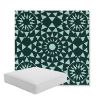 Picture of Sundial Seaweed | Boxed Square Outdoor Seat Cushion - Sunbrella© Fabric