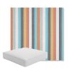 Picture of Surround Sunrise | Boxed Square Outdoor Seat Cushion - Sunbrella© Fabric