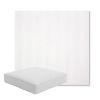 Picture of Switch Salt | Boxed Square Outdoor Seat Cushion - Sunbrella© Fabric