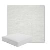 Picture of Switch Snow | Boxed Square Outdoor Seat Cushion - Sunbrella© Fabric