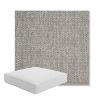 Picture of Tailored Fog | Boxed Square Outdoor Seat Cushion - Sunbrella© Fabric