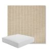Picture of Ticking Dove | Boxed Square Outdoor Seat Cushion - Sunbrella© Fabric