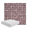 Picture of Toggle Aster | Boxed Square Outdoor Seat Cushion - Sunbrella© Fabric