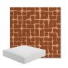 Picture of Toggle Terra Rosa | Boxed Square Outdoor Seat Cushion - Sunbrella© Fabric