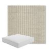 Picture of Trail Dove | Boxed Square Outdoor Seat Cushion - Sunbrella© Fabric