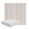Picture of Tranquil Linen | Boxed Square Outdoor Seat Cushion - Sunbrella© Fabric