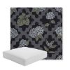 Picture of Trellis Morning Glory | Boxed Square Outdoor Seat Cushion - Sunbrella© Fabric