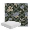Picture of Trellis Topiary | Boxed Square Outdoor Seat Cushion - Sunbrella© Fabric
