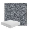 Picture of Undercurrent Tide | Boxed Square Outdoor Seat Cushion - Sunbrella© Fabric