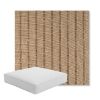 Picture of Unwind Driftwood | Boxed Square Outdoor Seat Cushion - Sunbrella© Fabric