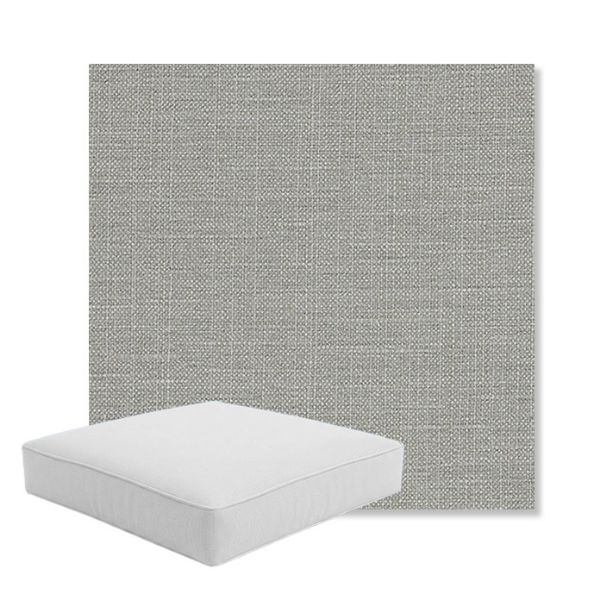 Picture of Willa Celery | Boxed Square Outdoor Seat Cushion - Sunbrella© Fabric