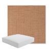 Picture of Willa Clay | Boxed Square Outdoor Seat Cushion - Sunbrella© Fabric