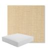 Picture of Willa Hemp | Boxed Square Outdoor Seat Cushion - Sunbrella© Fabric