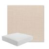 Picture of Willa Linen | Boxed Square Outdoor Seat Cushion - Sunbrella© Fabric