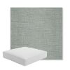 Picture of Willa Mist | Boxed Square Outdoor Seat Cushion - Sunbrella© Fabric