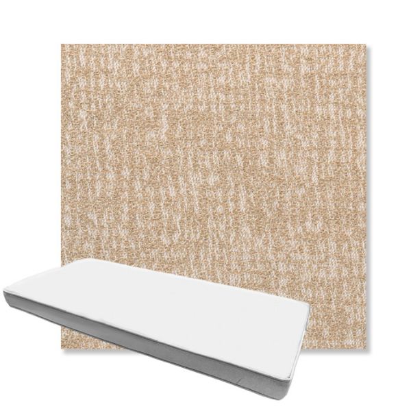 Picture of Abstraction Camel | Boxed Custom Outdoor Bench Cushion - Sunbrella© Fabric