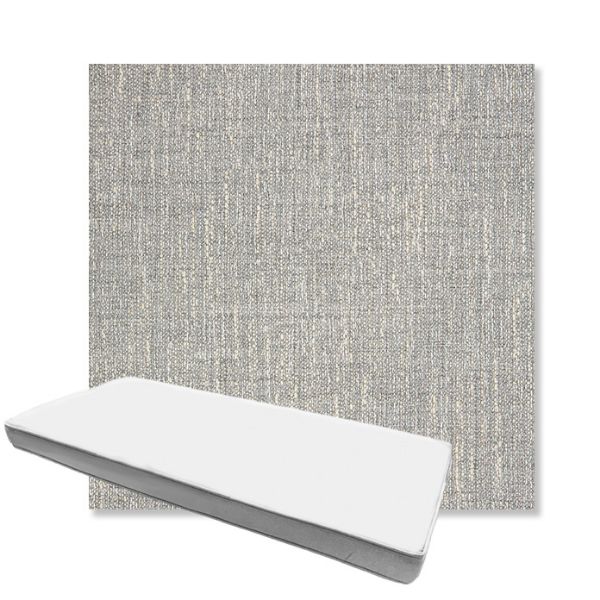 Picture of Adena Pebble | Boxed Custom Outdoor Bench Cushion - Sunbrella© Fabric
