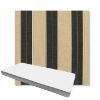 Picture of Berenson Tuxedo | Boxed Custom Outdoor Bench Cushion - Sunbrella© Fabric