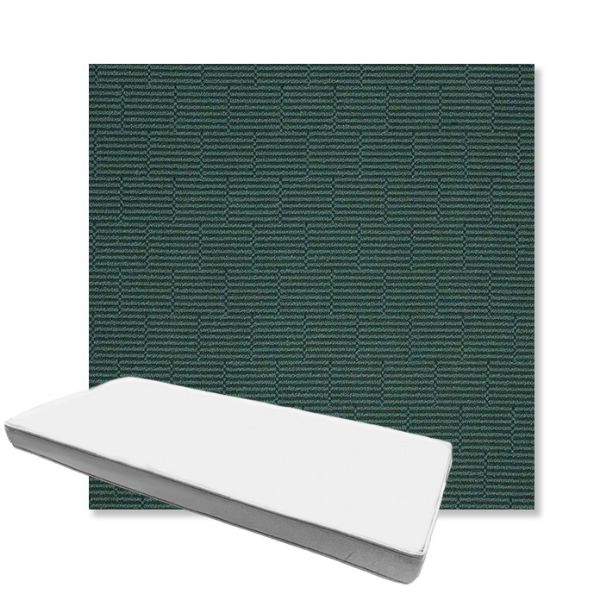 Picture of Boardwalk Coaster | Boxed Custom Outdoor Bench Cushion - Sunbrella© Fabric