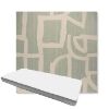 Picture of Brushstroke Duckegg | Boxed Custom Outdoor Bench Cushion - Sunbrella© Fabric