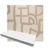Picture of Brushstroke Stucco | Boxed Custom Outdoor Bench Cushion - Sunbrella© Fabric
