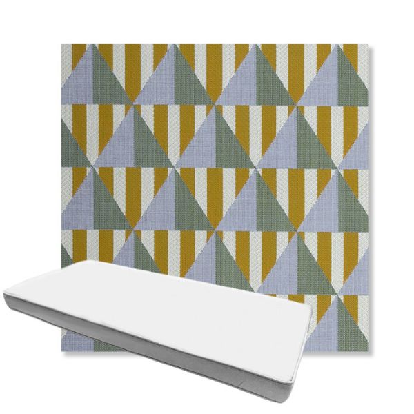 Picture of Buoy Key West | Boxed Custom Outdoor Bench Cushion - Sunbrella© Fabric
