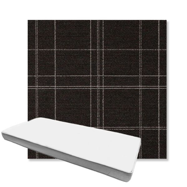 Picture of Camper Boulder | Boxed Custom Outdoor Bench Cushion - Sunbrella© Fabric