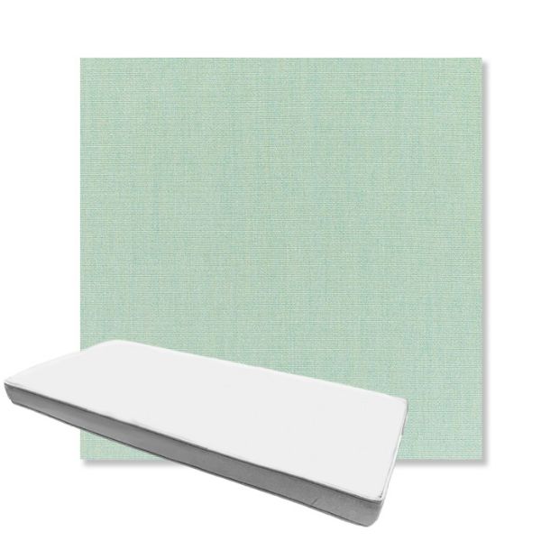 Picture of Canvas Spa | Boxed Custom Outdoor Bench Cushion - Sunbrella© Fabric