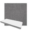 Picture of Cast Slate | Boxed Custom Outdoor Bench Cushion - Sunbrella© Fabric