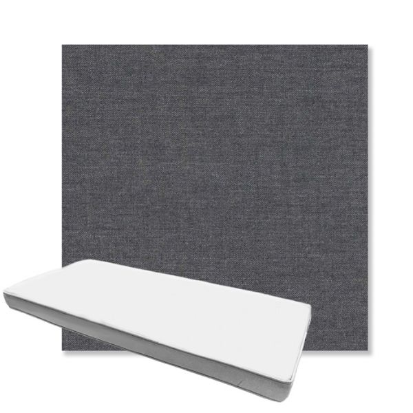 Picture of Cast Twilight | Boxed Custom Outdoor Bench Cushion - Sunbrella© Fabric