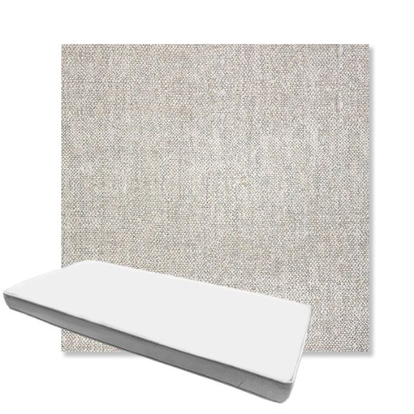 Picture of Chartres Silk | Boxed Custom Outdoor Bench Cushion - Sunbrella© Fabric
