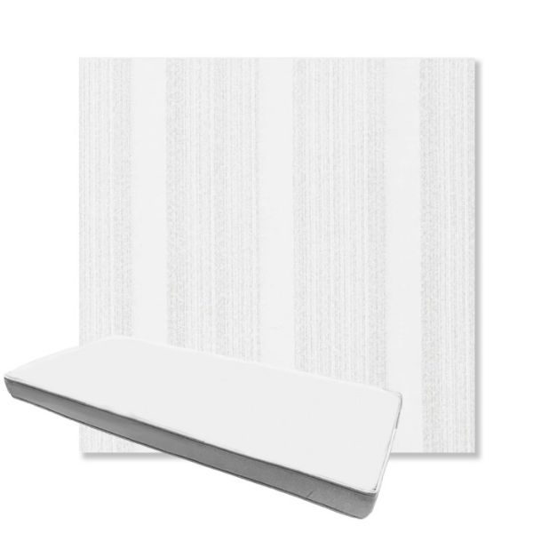 Picture of Compose Linen | Boxed Custom Outdoor Bench Cushion - Sunbrella© Fabric