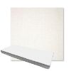 Picture of Crush Snow | Boxed Custom Outdoor Bench Cushion - Sunbrella© Fabric