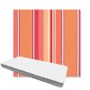 Picture of Dolce Mango | Boxed Custom Outdoor Bench Cushion - Sunbrella© Fabric