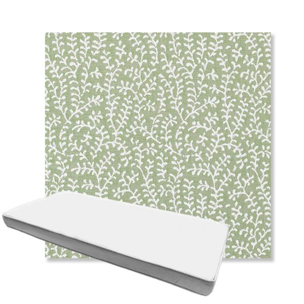 Picture of Eberly Spring | Boxed Custom Outdoor Bench Cushion - Sunbrella© Fabric