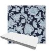 Picture of Floral Song Navy | Boxed Custom Outdoor Bench Cushion - Sunbrella© Fabric