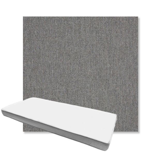 Picture of Heritage Slate | Boxed Custom Outdoor Bench Cushion - Sunbrella© Fabric