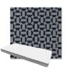 Picture of Hoopla Blue Jay | Boxed Custom Outdoor Bench Cushion - Sunbrella© Fabric