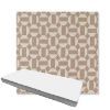 Picture of Hoopla Sand Castle | Boxed Custom Outdoor Bench Cushion - Sunbrella© Fabric