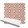 Picture of Hoopla Tobiko | Boxed Custom Outdoor Bench Cushion - Sunbrella© Fabric