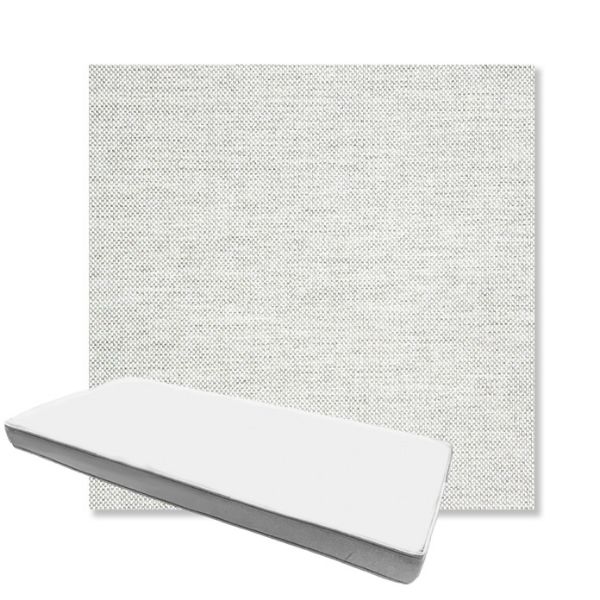 Picture of Idol Cloud | Boxed Custom Outdoor Bench Cushion - Sunbrella© Fabric