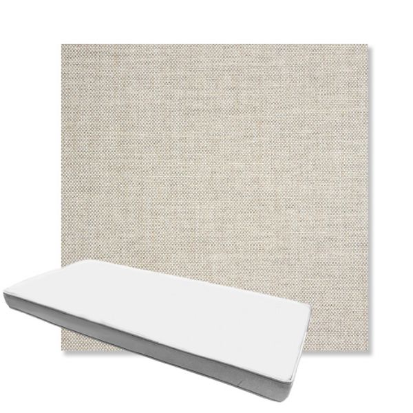 Picture of Idol Seagull | Boxed Custom Outdoor Bench Cushion - Sunbrella© Fabric